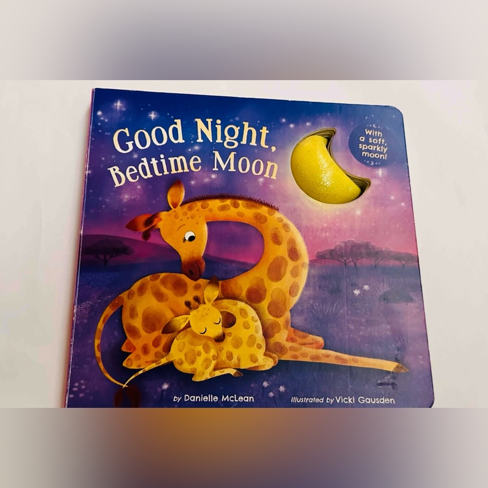 New Good Night, Bedtime Moon 
By Danielle McLean With a Soft Sparkly Moon
